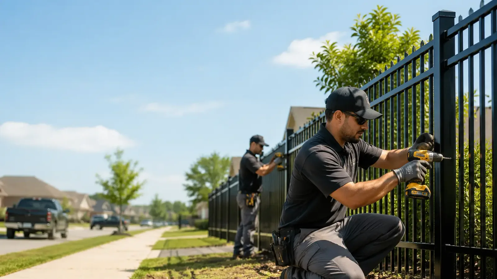 Metal Fence Installation in Emington, IL